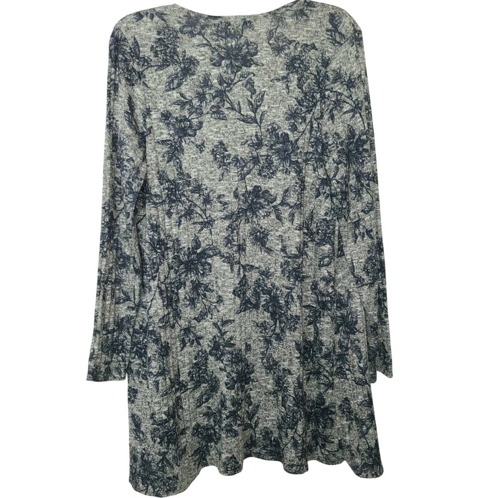 Apt. 9 Duster Cardigan - Lightweight, open front, thigh length - Picture 2 of 6